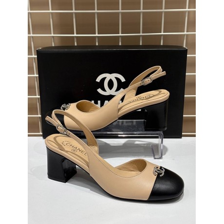 Chanel Slingback Heels