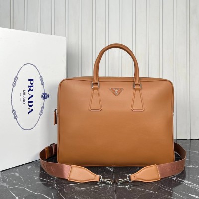 Prada Leather Business Bag