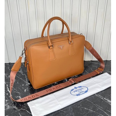 Prada Leather Business Bag