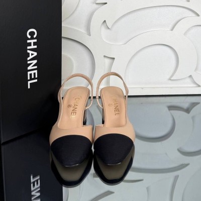 Chanel Slingback Heels
