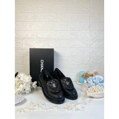 Chanel Siyah Loafer
