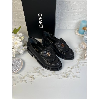 Chanel Siyah Loafer