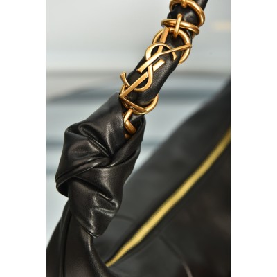 Saint Laurent Amalia Hobo in Lambskin