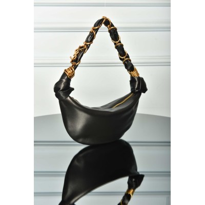 Saint Laurent Amalia Mini Hobo in Lambskin