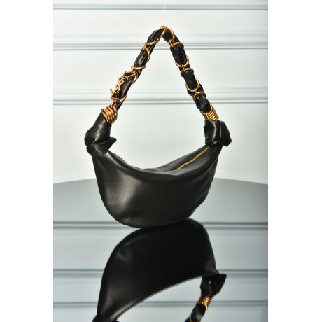 Saint Laurent Amalia Mini Hobo in Lambskin