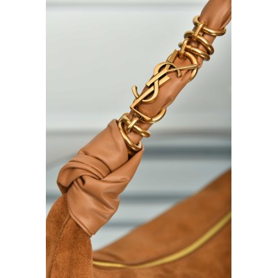 Saint Laurent Amalia Hobo in Suede