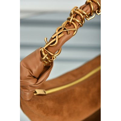 Saint Laurent Amalia Mini Hobo in Suede