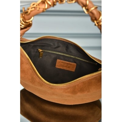 Saint Laurent Amalia Mini Hobo in Suede