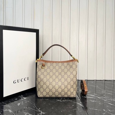 Gucci GG Emblem Bucket Bag