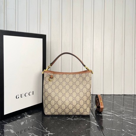 Gucci GG Emblem Bucket Bag