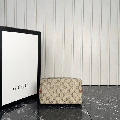 Gucci GG Emblem Bucket Bag