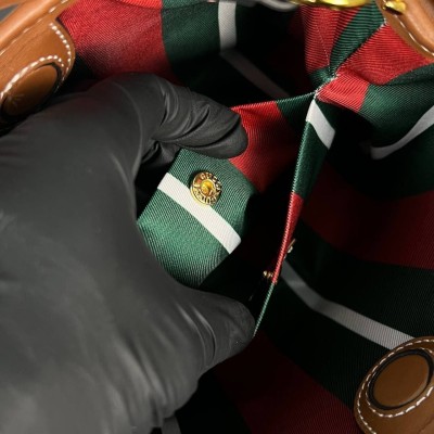 Gucci GG Emblem Bucket Bag