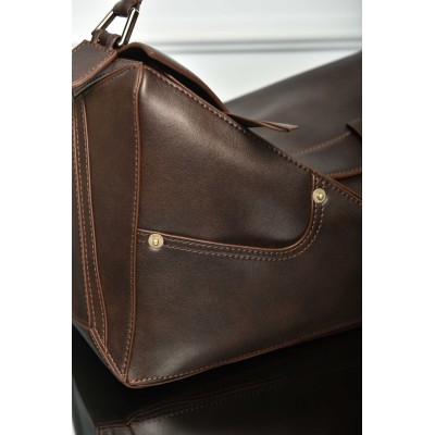 Loewe Panta Puzzle Bag in Shiny Calfskin