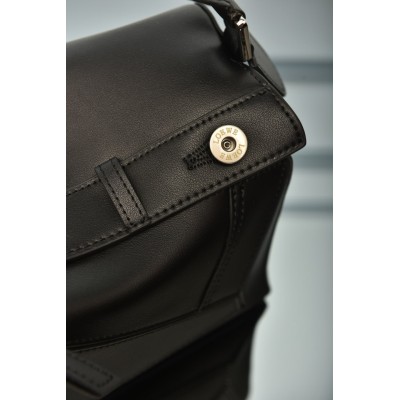 Loewe Panta Small Puzzle Bag in Shiny Calfskin