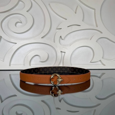 Louis Vuitton Round Reversible Belt