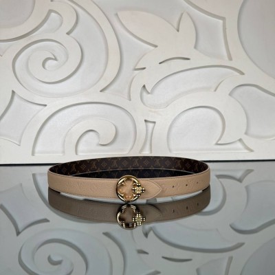 Louis Vuitton Round Reversible Belt