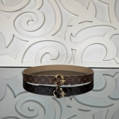 Louis Vuitton Round Reversible Belt