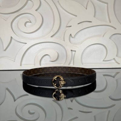 Louis Vuitton Round Reversible Belt