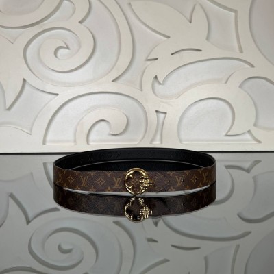 Louis Vuitton Round Reversible Belt