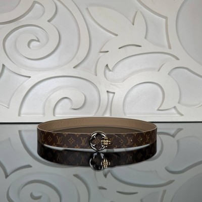 Louis Vuitton Round Reversible Belt