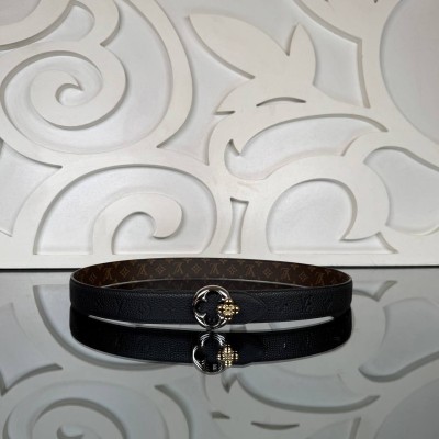 Louis Vuitton Round Reversible Belt