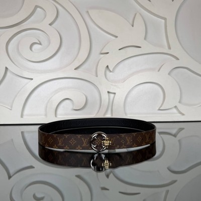Louis Vuitton Round Reversible Belt