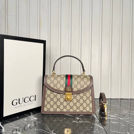 Gucci Ophidia Medium Top Handle Bag