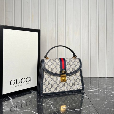 Gucci Ophidia Medium Top Handle Bag