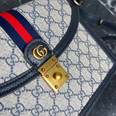Gucci Ophidia Medium Top Handle Bag