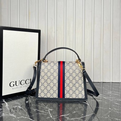 Gucci Ophidia Medium Top Handle Bag