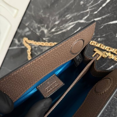 Gucci Ophidia GG Chain Clutch Mini