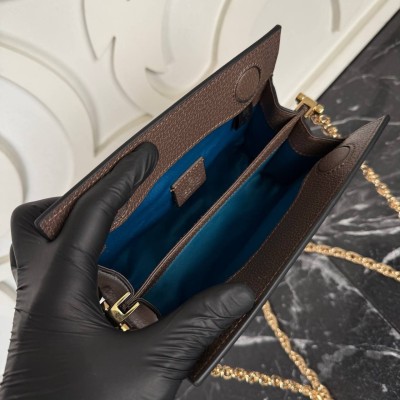 Gucci Ophidia GG Chain Clutch Mini