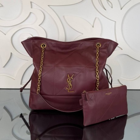 Saint Laurent Jamie Shopping Bag in Lambskin