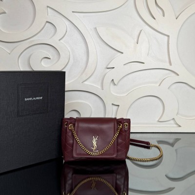 Saint Laurent Mini Nolita In Lambskin