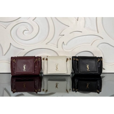 Saint Laurent Mini Nolita In Lambskin