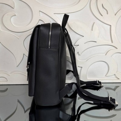 Loewe Military Backpack In Soft Grained Calfskin