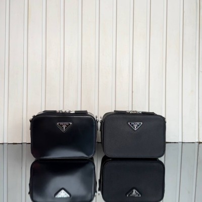 Prada Saffiano Leather Shoulder Bag