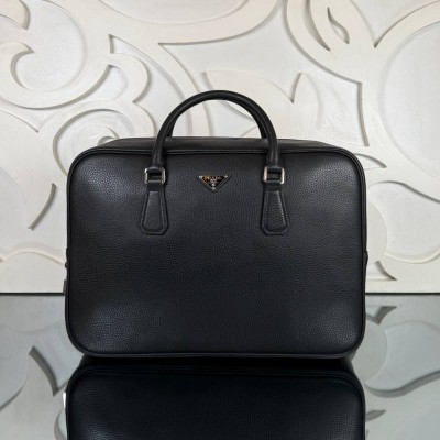 Prada Leather Business Bag