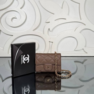 Chanel CC Mini Chain Crossbody Wallet