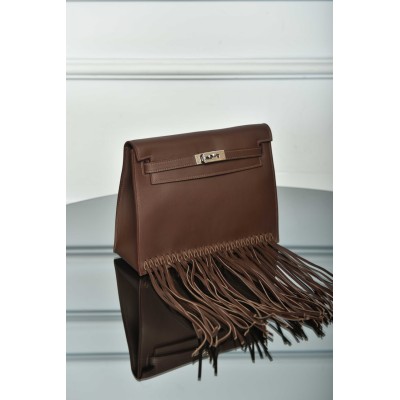 Hermes Kelly Dance Anate Fringe Bag