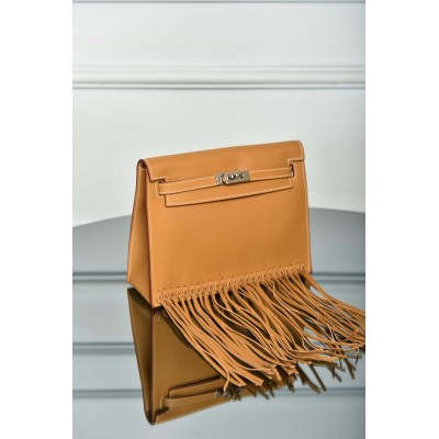 Hermes Kelly Dance Anate Fringe Bag