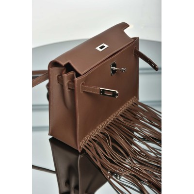 Hermes Kelly Dance Anate Fringe Bag