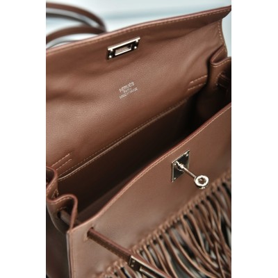 Hermes Kelly Dance Anate Fringe Bag