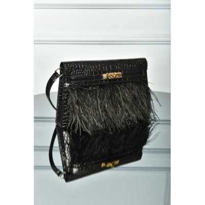 Hermes Kelly Elan Folie Clutch