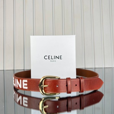 Celine Women Leather Belt