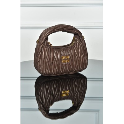 Miu Miu Wander Matelasse Nappa Leather