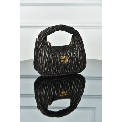 Miu Miu Wander Matelasse Nappa Leather