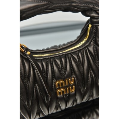 Miu Miu Wander Matelasse Nappa Leather