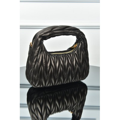 Miu Miu Wander Matelasse Nappa Leather