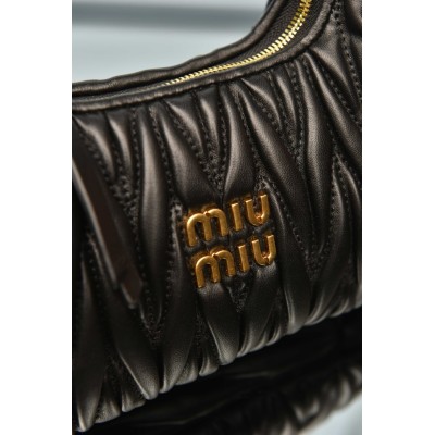 Miu Miu Wander Matelasse Nappa Leather